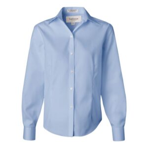 Van Heusen Womens Non-Iron Pinpoint Oxford Shirt