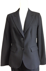 Womens 2 Button Jacket with Pockets