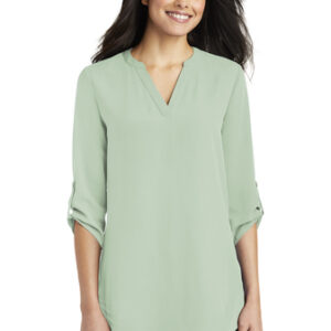 PA Womens 3/4-Sleeve Tunic Blouse